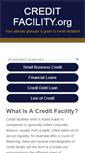 Mobile Screenshot of creditfacility.org